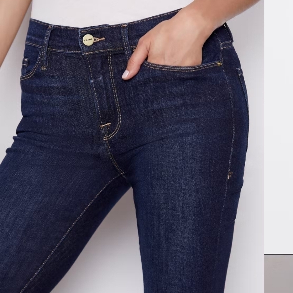FRAME DENIM LE SKINNY DE JEANNE IN QUEENSWAY•27 - Picture 6 of 13